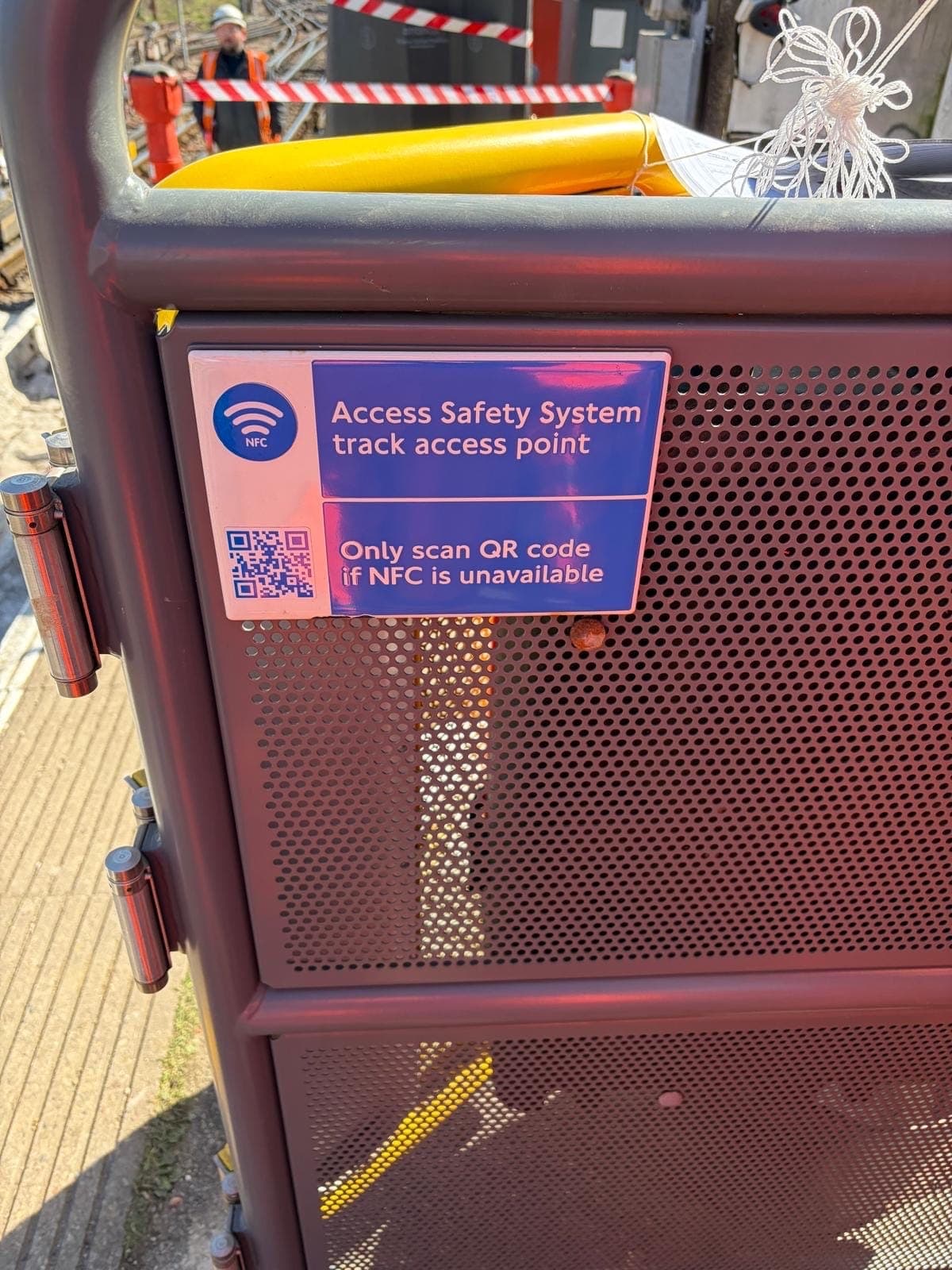 Track access safety system